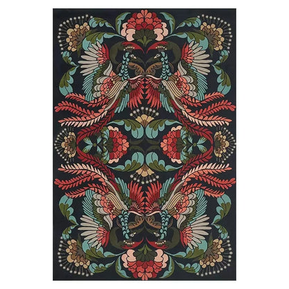 Tapis motifs floraux